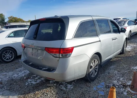 2015 Honda Odyssey Ex-L z USA, uszkodzony, nr VIN 5FNRL5H68FB107201